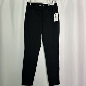 NWT Old Navy Pants Women’s 4 Pixie High Rise Slim Pockets Black Tapered Legs